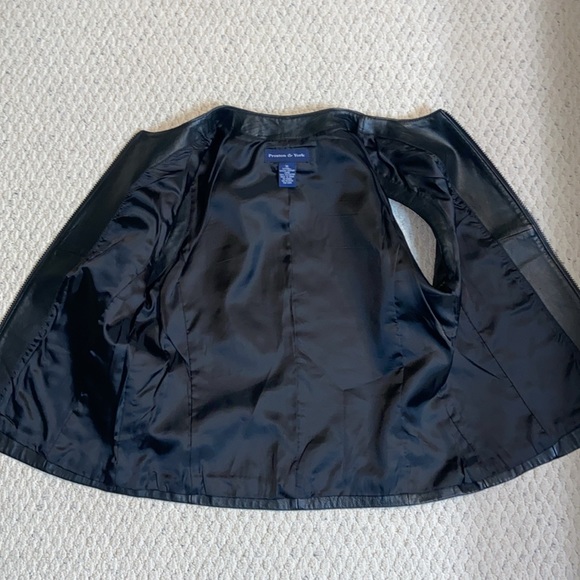 Preston & York Black Leather Vest - Picture 5 of 8